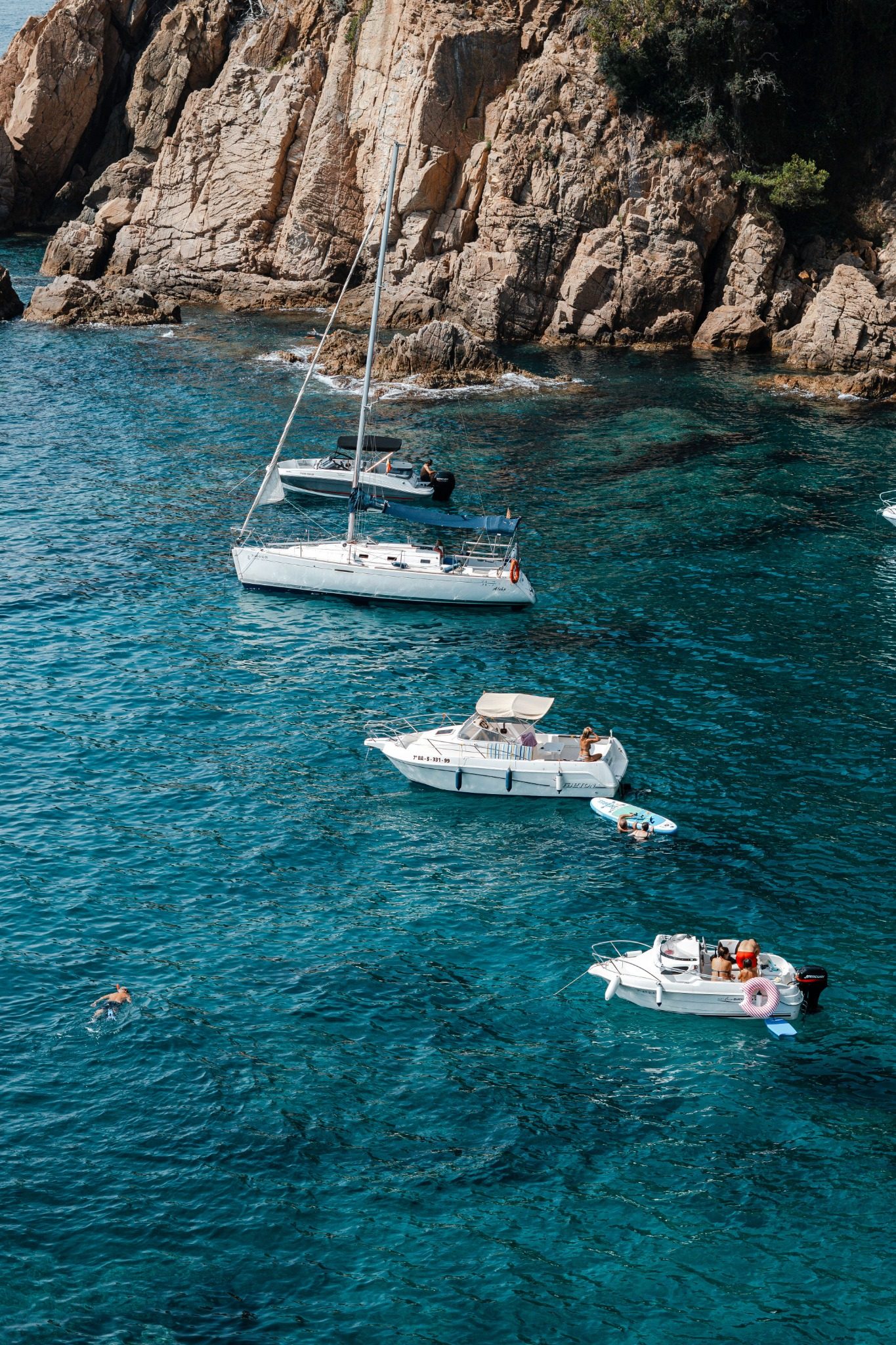 Costa de Blanes y entorno de alojamiento